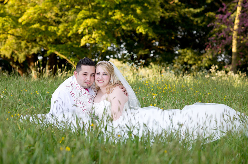 The meadow areas are a wonderful backdrop for wedding photographs.
